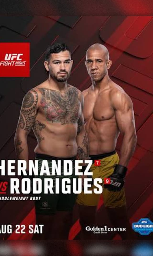 Gregory Rodrigues vs. Anthony Hernandez