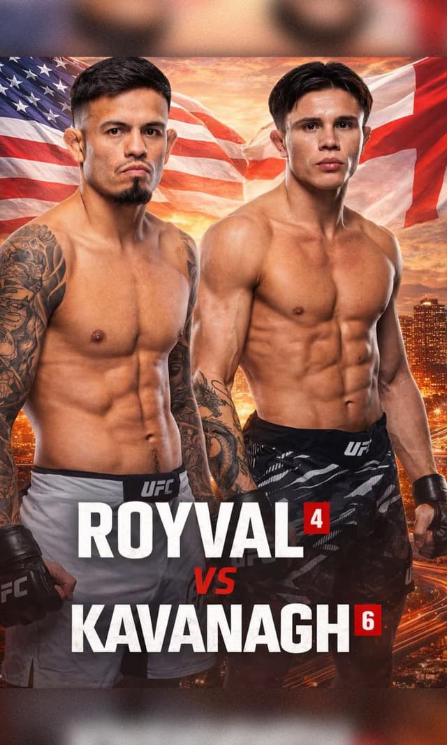 UFC: Lonexer Kavanagh vs. Brandon Royval