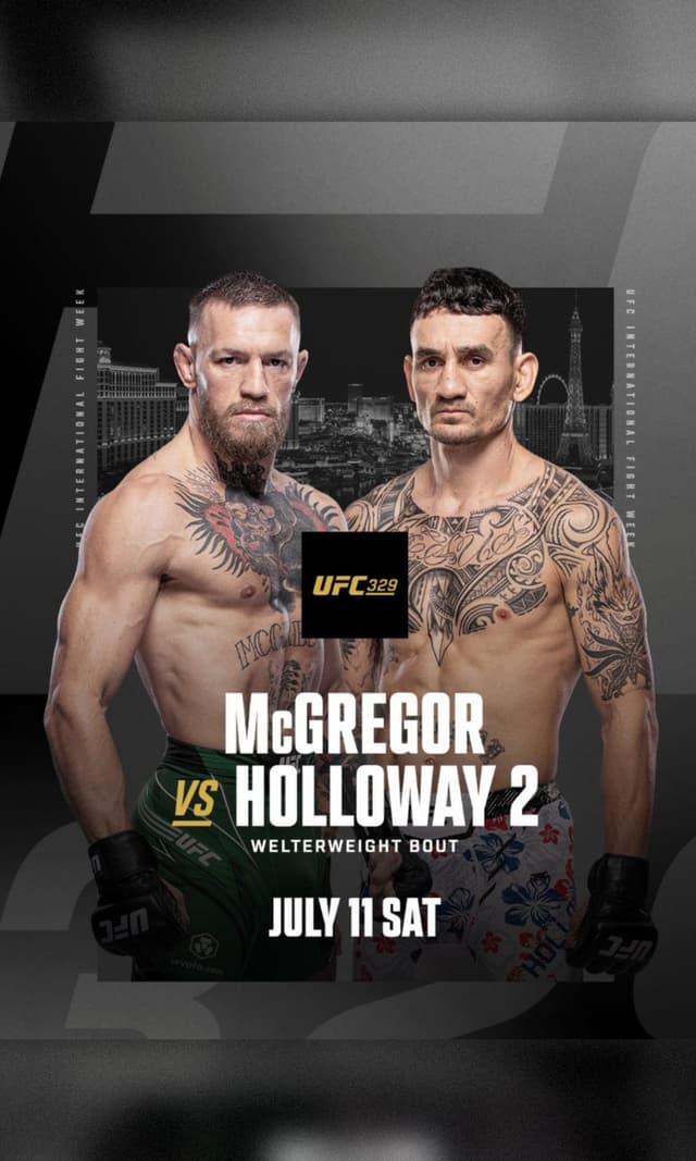 Max Holloway vs. Conor McGregor